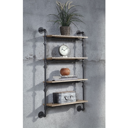 ACME Brantley Wall Rack With 4 Shelves Model AC00737