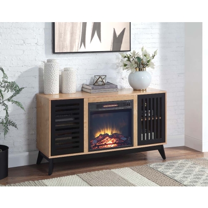 ACME Gamaliel Cabinet With Fireplace Model AC00848