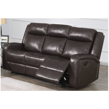 Poundex Manual Reclining Sofa Model F8763