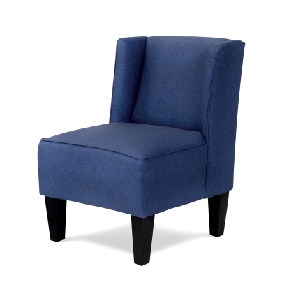 Karl Transitional Blue Kids Chair Model AM1123 by Furniture of America