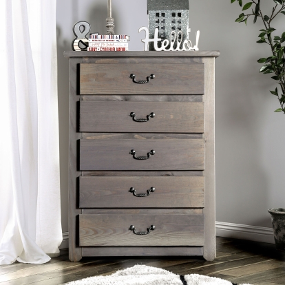 Rockwall Rustic Weathered Gray Chest Model AM7973C by Furniture of America