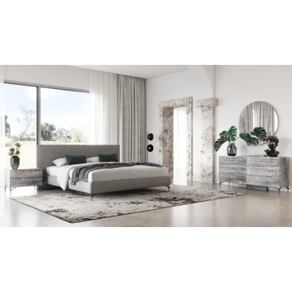 VIG Furniture Gray/Grey Bedroom Set SKU VGAC-ARIA-BED-SET - Product ID 80120|80121