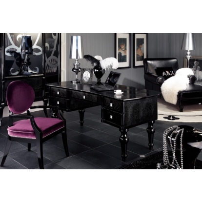 VIG Furniture Black Office Desk SKU VGUNAS702-180 - Product ID 12936