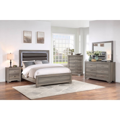 Poundex Queen Bed Model F9647Q