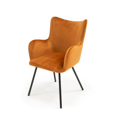 VIG Furniture Orange Dining Chair SKU VGYFDC1040-ORG-DC - Product ID 78622