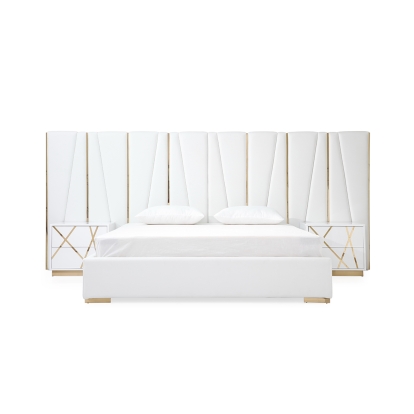 VIG Furniture White Bed SKU VGVCBD1909-WHT - Product ID 78247|75643|77847