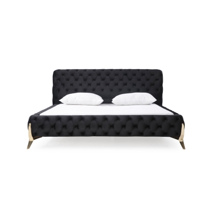 VIG Furniture Black Bed SKU VGVCBD8111-BLKGLD - Product ID 74035|74036|77718