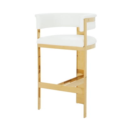 VIG Furniture White Bar Stool SKU VGRHBOSWELL-WHT-BS - Product ID 79374