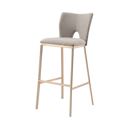 VIG Furniture Grey Bar Stool SKU VGGAGA-6527CH-BS - Product ID 79514Z