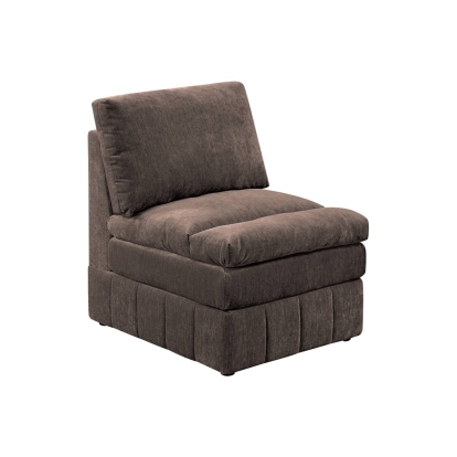Poundex Armless Chair Model F8982