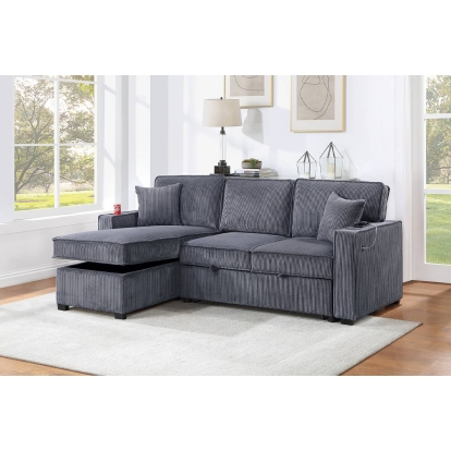 Poundex Convertible Sectional Model F8543