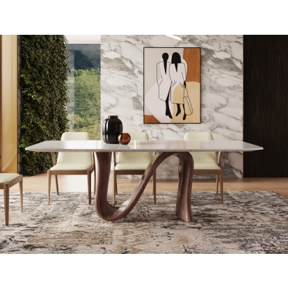VIG Furniture Cream Dining Table SKU VGCSDT-18017-CRM-DT - Product ID 79227
