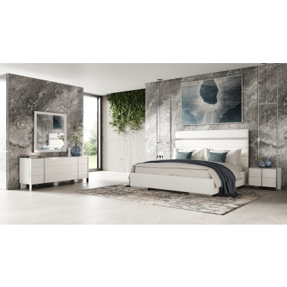VIG Furniture White Bedroom Set SKU VGVC-BDA002-SET-WHT - Product ID 81536|81537