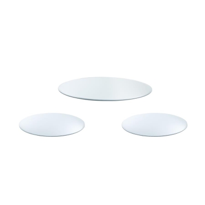 Coaster 3-piece Occasional Glass Top Set Clear Model CB2536RS-6