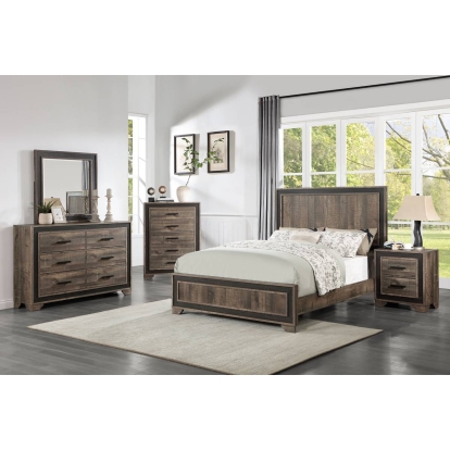 Poundex Eastern King Bed Model F9627EK