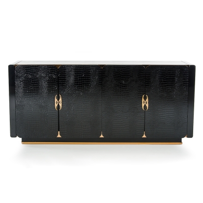 VIG Furniture Black Buffet SKU VGUN106-180-CROC - Product ID 72374