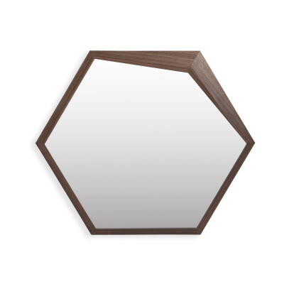 VIG Furniture Walnut Mirror SKU VGHB11G-WAL-MIR - Product ID 78526