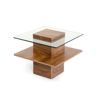 VIG Furniture Walnut End Table SKU VGBBLE638B - Product ID 17688