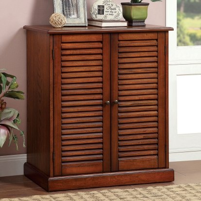 Della Oak Shoe Cabinet Model CM-AC213A by Furniture of America