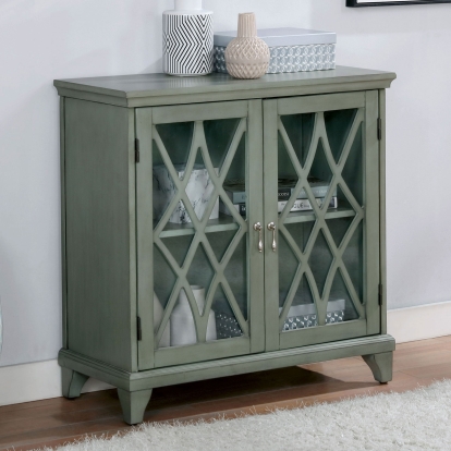 Vala Antique Blue Cabinet Model CM-AC269BL by Furniture of America