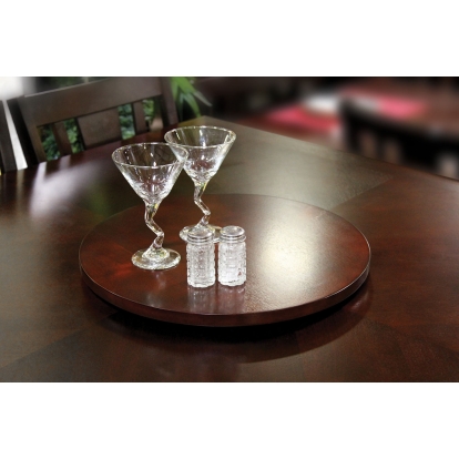 Susie Espresso Lazy Susan Model CM-AC3210-CH by Furniture of America