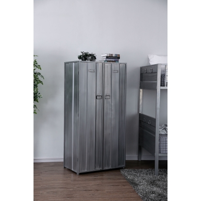 Zaheera Silver Large Locker Model CM-AC562 by Furniture of America