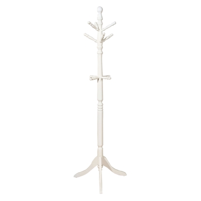 Prismo White Coat Rack Model CM-AC6941WH by Furniture of America