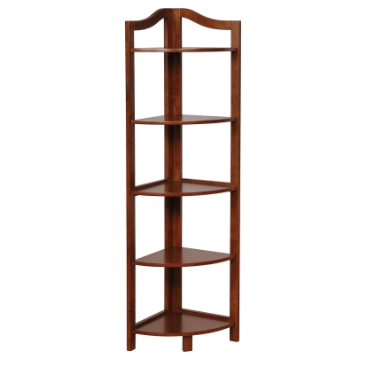 Alyssa Oak Ladder Shelf Model CM-AC804A by Furniture of America