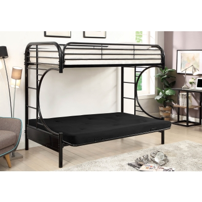Alanna Black Metal Bunk Bed Model CM-BK932BK by Furniture of America