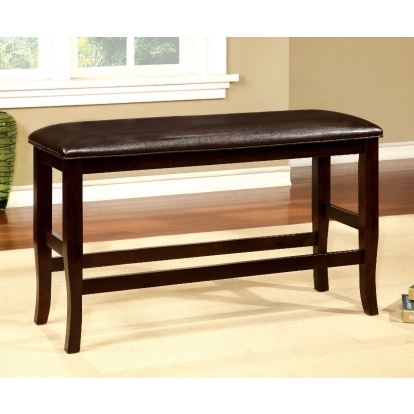 Woodside Transitional Espresso Counter Height Bench Model CM3024PBN by Furniture of America