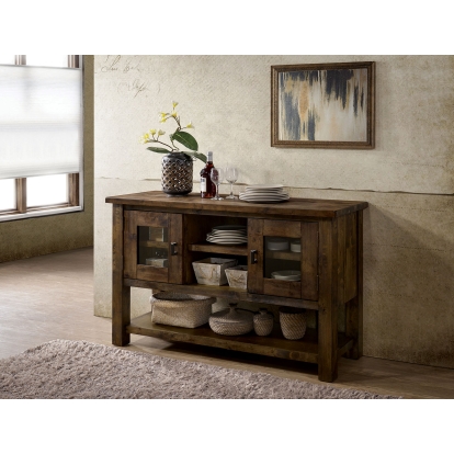 Kristen Rustic Oak Server Model CM3060SV by Furniture of America