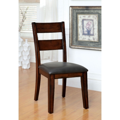 Dickinson Transitional Dark Cherry Side Chair (Set of 2) Model CM3187SC-2PK by Furniture of America