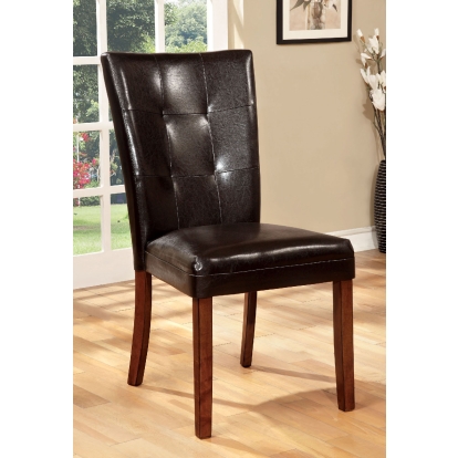Elmore Transitional Antique Oak Side Chair (Set of 2) Model CM3328SC-2PK by Furniture of America