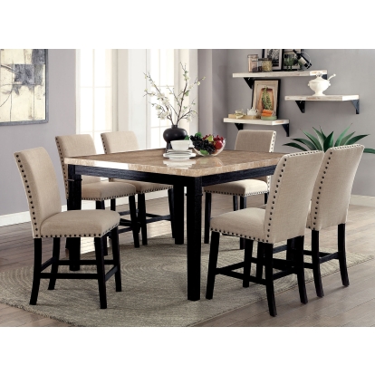 Dodson Transitional Black Counter Height Table Model CM3466PT by Furniture of America