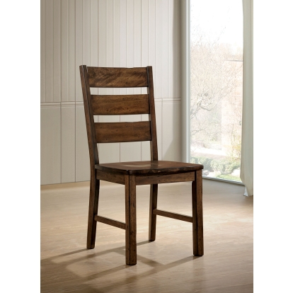 Dulce Industrial Walnut Side Chair (Set of 2) Model CM3604SC-2PK by Furniture of America