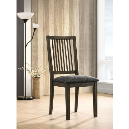 Cherie Transitional Gray Side Chair (Set of 2) Model CM3724SC-2PK by Furniture of America