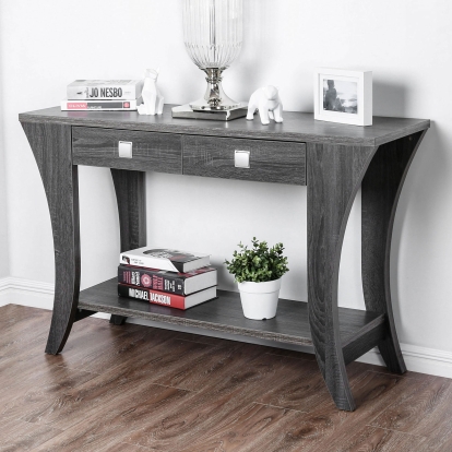 Amity Transitional Gray Sofa Table Model CM4085S by Furniture of America