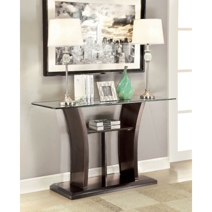 Manhattan Contemporary Gray Sofa Table Model CM4104GY-S-PK by Furniture of America