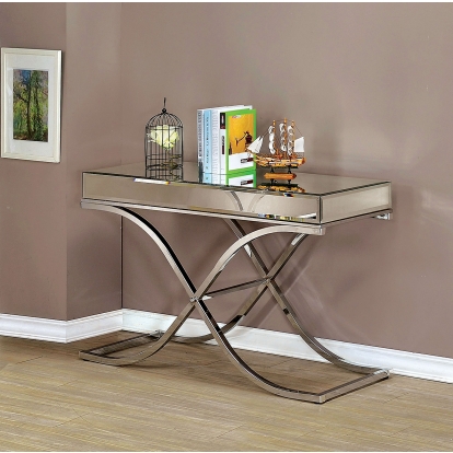 Sundance Contemporary Chrome Sofa Table Model CM4230CRM-S by Furniture of America