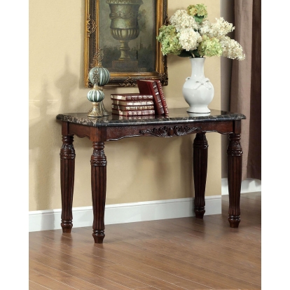 Brampton Espresso/Black Sofa Table Model CM4292EX-S by Furniture of America