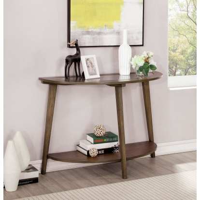 Uriel Dark Oak Sofa Table Model CM4345S by Furniture of America