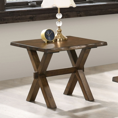 Cerise Walnut End Table Model CM4346E by Furniture of America