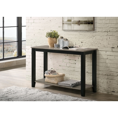 Ciana Gray/Black Sofa Table Model CM4383S by Furniture of America