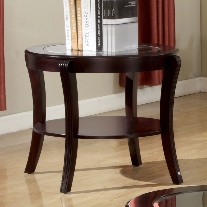 Finley Espresso End Table Model CM4488E by Furniture of America
