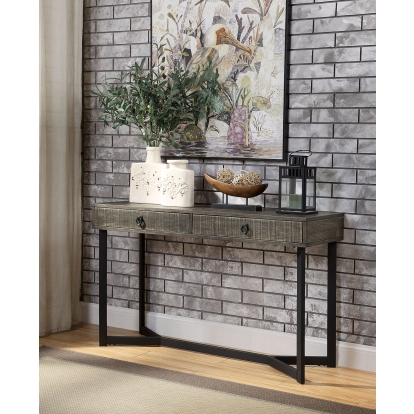 Veblen Dark Oak/Espresso Sofa Table Model CM4498S by Furniture of America