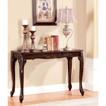 Cheshire Dark Cherry Sofa Table Model CM4914S by Furniture of America