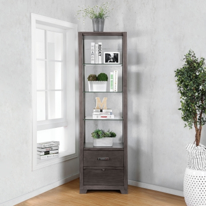 Tienen Gray Pier Cabinet Model CM5900-PC by Furniture of America