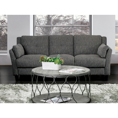 Yazmin Gray Sofa Model CM6020-SF by Furniture of America