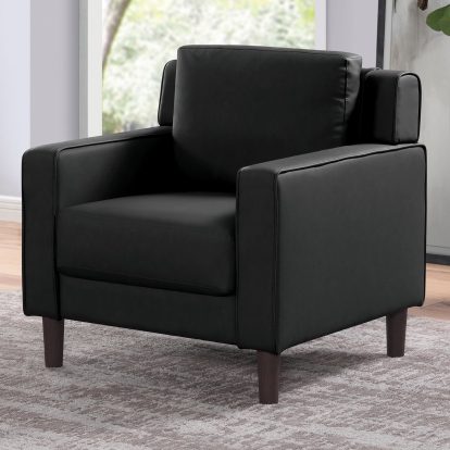 Hanover Black Chair Model CM6063BK-CH by Furniture of America