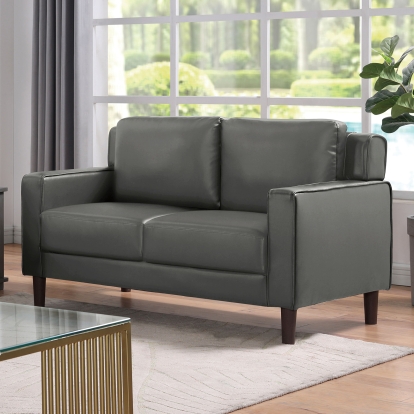 Hanover Gray Loveseat Model CM6063GY-LV by Furniture of America
